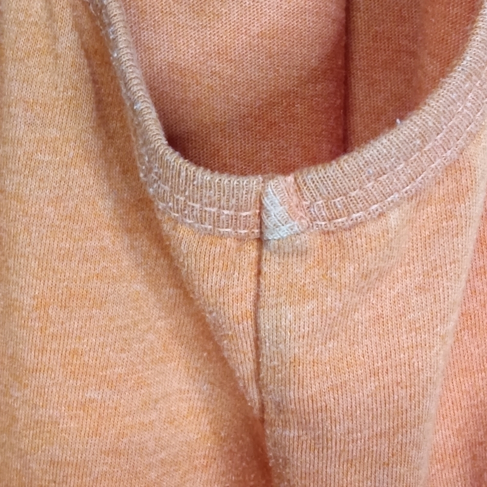 Burton Orange Graphic Print Mountain Dew Tank Size M - Picture 6 of 7